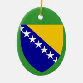 BOSNIA*- Keramisch kerstversiering Ornament