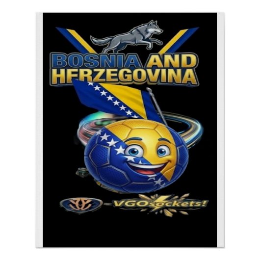 BosniaH-GBall01 Perfect Poster (Voorkant)