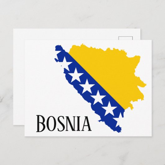 Bosnië Briefkaart (Voorkant / Achterkant)