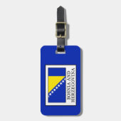 Bosnië en Herzegovina Bagagelabel (Voorkant verticaal)