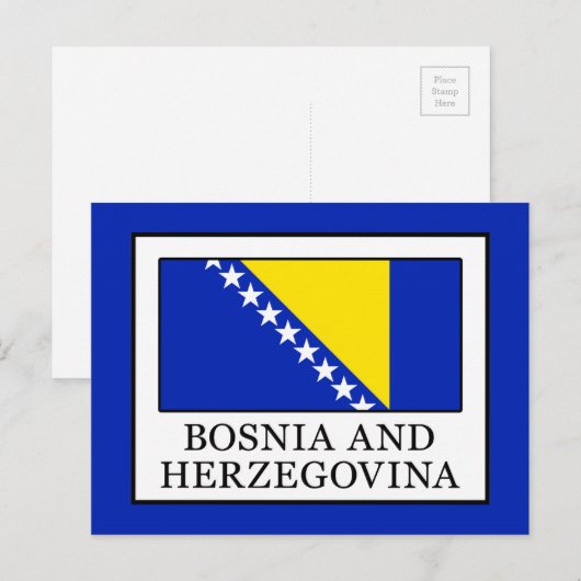 Bosnië en Herzegovina Briefkaart (Voorkant / Achterkant)