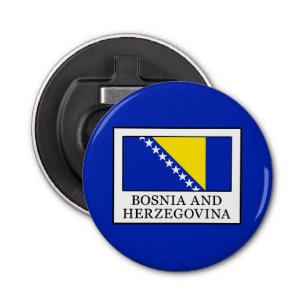 Bosnië en Herzegovina Button Flesopener