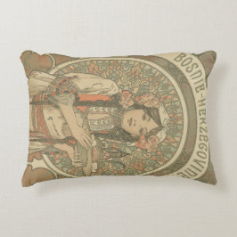 Bosnië en Herzegovina door Alphonse Mucha (1900) Accent Kussen