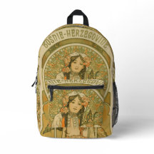 Bosnië en Herzegovina door Alphonse Mucha (1900)