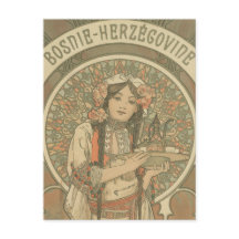 Bosnië en Herzegovina door Alphonse Mucha (1900)