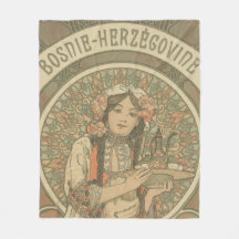 Bosnië en Herzegovina door Alphonse Mucha (1900)