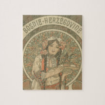 Bosnië en Herzegovina door Alphonse Mucha (1900)