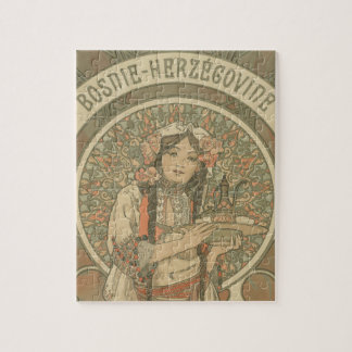 Bosnië en Herzegovina door Alphonse Mucha (1900) Legpuzzel