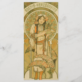 Bosnië en Herzegovina door Alphonse Mucha (1900) Menu