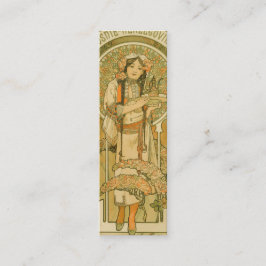 Bosnië en Herzegovina door Alphonse Mucha (1900) Mini Visitekaartje