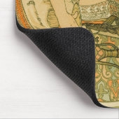 Bosnië en Herzegovina door Alphonse Mucha (1900) Muismat (Hoek)