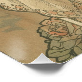 Bosnië en Herzegovina door Alphonse Mucha (1900) Perfect Poster (Hoek)