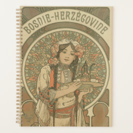 Bosnië en Herzegovina door Alphonse Mucha (1900) Planner