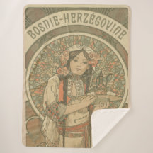 Bosnië en Herzegovina door Alphonse Mucha (1900)