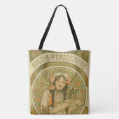 Bosnië en Herzegovina door Alphonse Mucha (1900) Tote Bag (Achterkant)