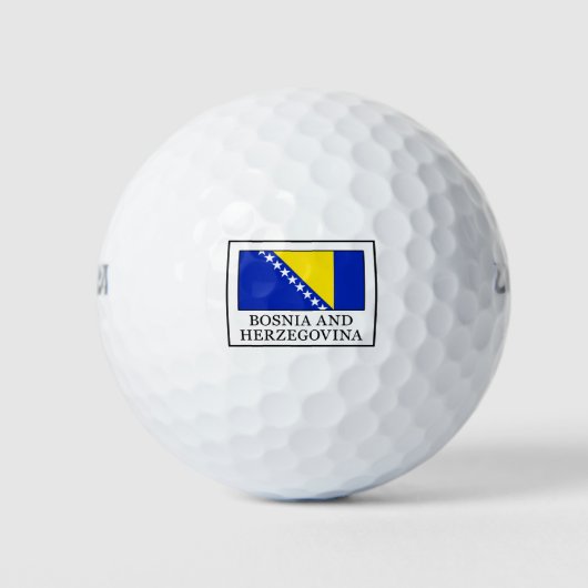 Bosnië en Herzegovina Golfballen (Voorkant)