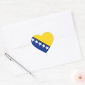 bosnië en herzegovina hart sticker (Envelop)