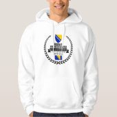 Bosnië en Herzegovina Hoodie (Voorkant)