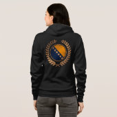 Bosnië en Herzegovina Hoodie (Achterkant volledig)