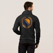 Bosnië en Herzegovina Hoodie (Achterkant volledig)