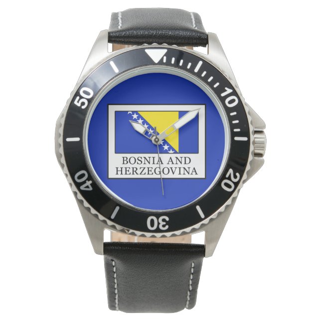 Bosnië en Herzegovina Horloge (Voorkant)