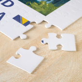 Bosnië en Herzegovina Jajce Illustratie Kunst Legpuzzel (Zijkant)