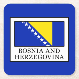 Bosnië en Herzegovina Kartonnen Onderzetters