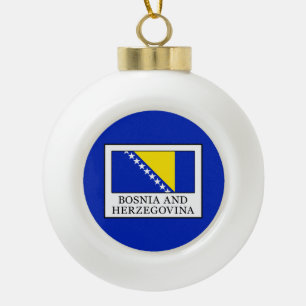 Bosnië en Herzegovina Keramische Bal Ornament