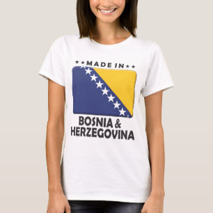Bosnië en Herzegovina Made T-shirt
