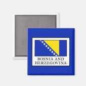 Bosnië en Herzegovina Magneet (Voorkant / Achterkant)