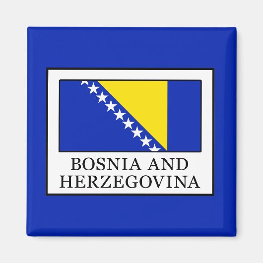 Bosnië en Herzegovina Magneet (Voorkant)