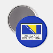 Bosnië en Herzegovina Magneet (Voorkant / Achterkant)