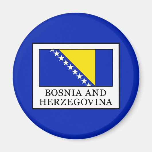 Bosnië en Herzegovina Magneet (Voorkant)
