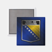 Bosnië en Herzegovina Magneet (Voorkant / Achterkant)