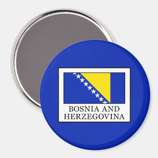 Bosnië en Herzegovina Magneet (Voorkant / Achterkant)