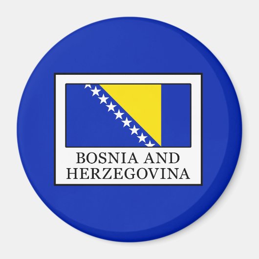 Bosnië en Herzegovina Magneet (Voorkant)