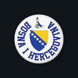 Bosnië en Herzegovina Magneet<br><div class="desc">Bosnië en Herzegovina (Servisch-Kroatisch: Bosna i Hercegovinaа Босни Х е р ц е г о в и н аH), ook wel Bosnië en Herzegovina genoemd, is een land in Zuidoost-Europa, gelegen in de Balkan. Bosnië en Herzegovina grenst in het oosten aan Servië, in het zuidoosten aan Montenegro en in het...</div>
