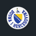 Bosnië en Herzegovina Magneet<br><div class="desc">Bosnië en Herzegovina (Servisch-Kroatisch: Bosna i Hercegovinaа Босни Х е р ц е г о в и н аH), ook wel Bosnië en Herzegovina genoemd, is een land in Zuidoost-Europa, gelegen in de Balkan. Bosnië en Herzegovina grenst in het oosten aan Servië, in het zuidoosten aan Montenegro en in het...</div>