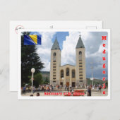 Bosnië en Herzegovina - Međugorje - Briefkaart (Voorkant / Achterkant)