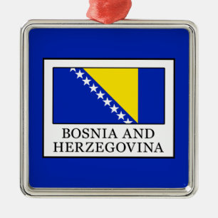 Bosnië en Herzegovina Metalen Ornament