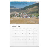 Bosnië en Herzegovina Modern middeleeuws kruispunt Kalender (Feb 2026)