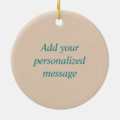 Bosnië en Herzegovina: Mostar Keramisch Ornament (Achterkant)