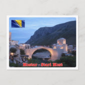 Bosnië en Herzegovina - Mostar - Stari most - Briefkaart (Voorkant)