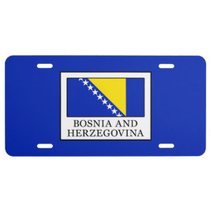 Bosnië en Herzegovina Nummerplaat