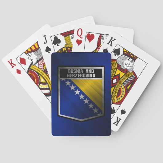 Bosnië en Herzegovina Pokerkaarten (Achterkant)