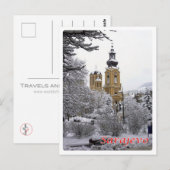 Bosnië en Herzegovina - Sarajevo, Ortodox kerk - Briefkaart (Voorkant / Achterkant)