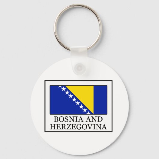 Bosnië en Herzegovina Sleutelhanger (Voorkant)