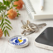 Bosnië en Herzegovina Sleutelhanger (Zijkant)