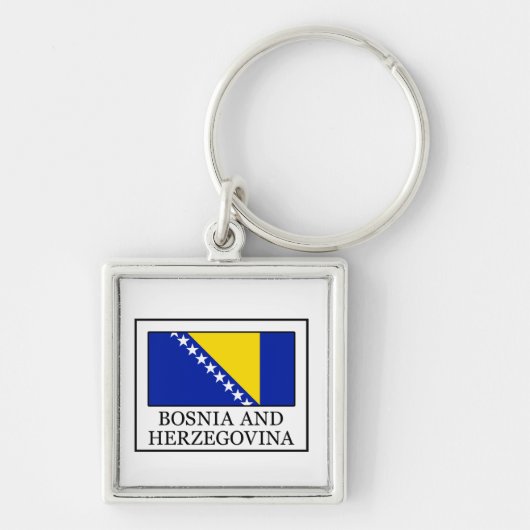Bosnië en Herzegovina Sleutelhanger (Voorkant)