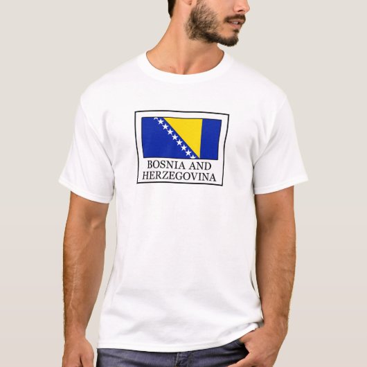 Bosnië en Herzegovina T-shirt (Voorkant)